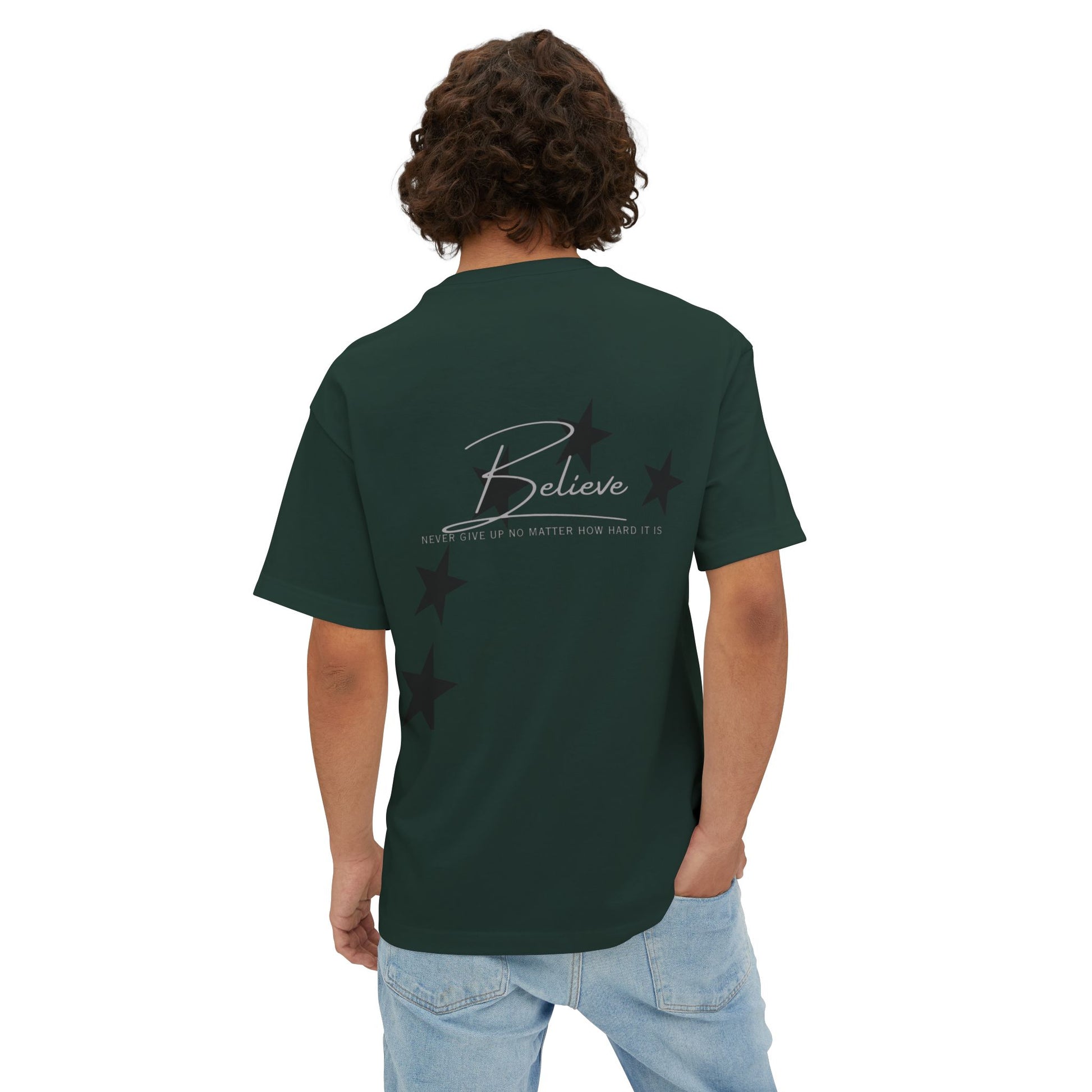 Boxy tee "Believe"