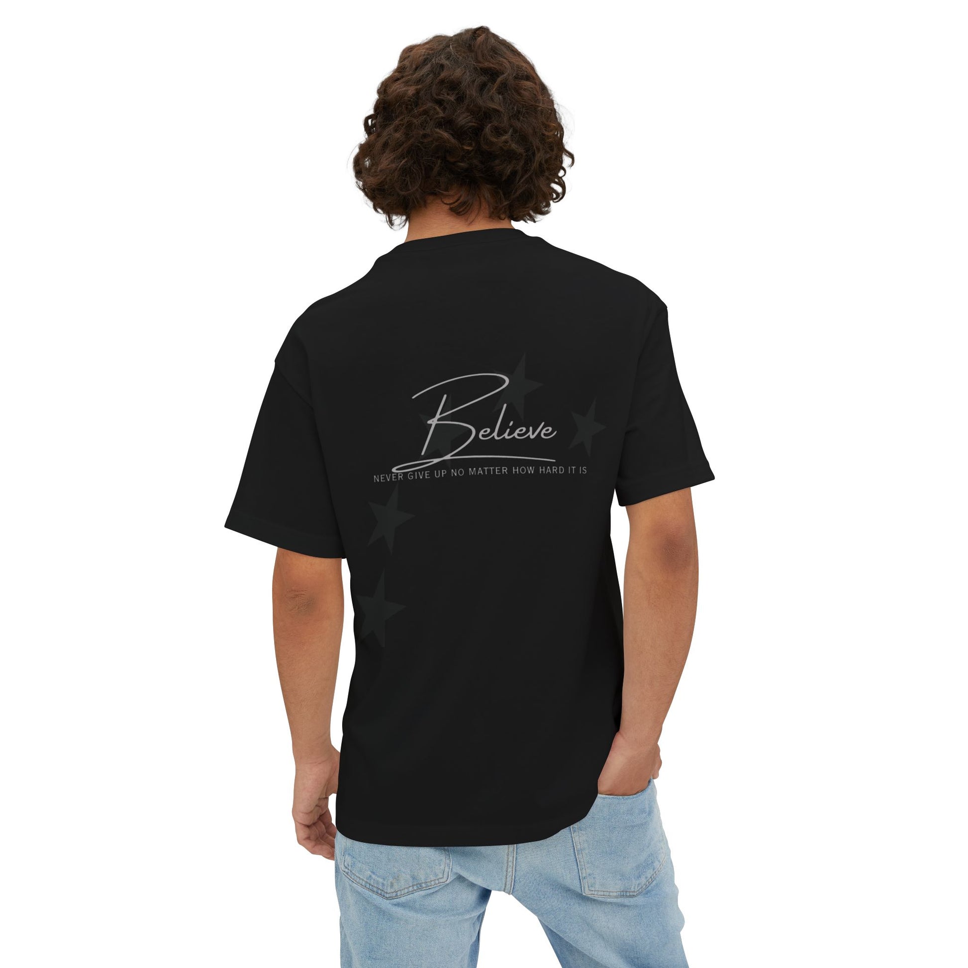 Boxy tee "Believe"
