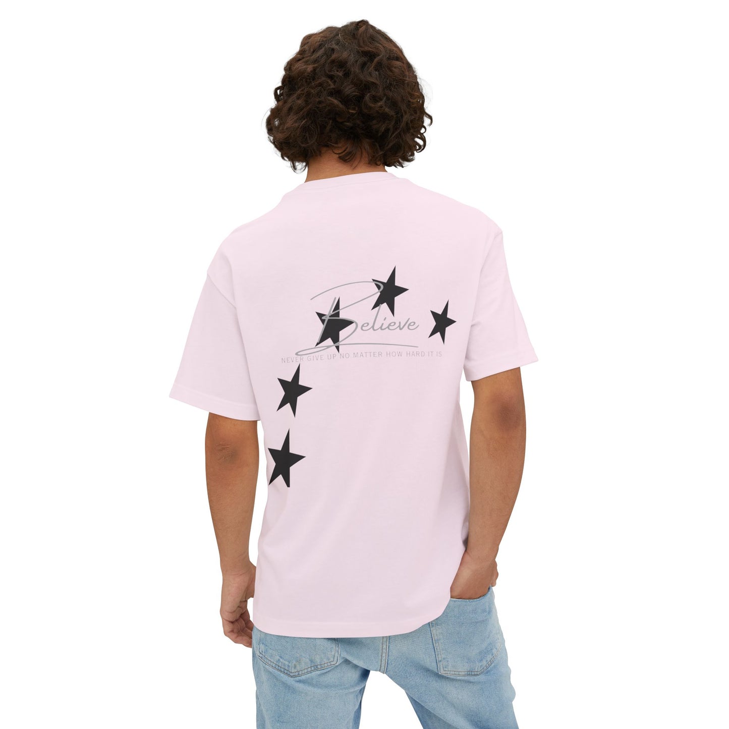 Boxy tee "Believe"