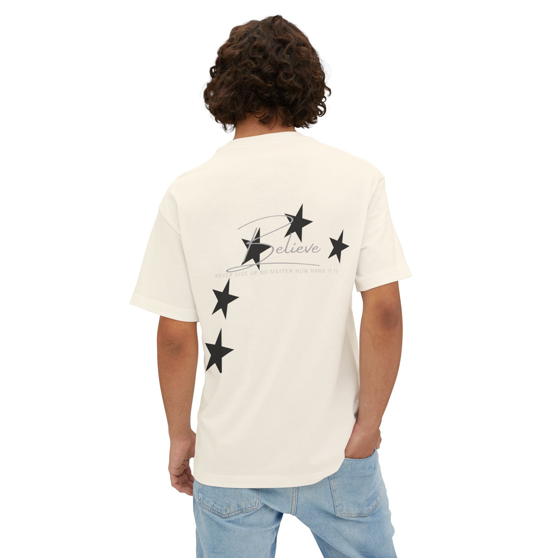 Boxy tee "Believe"