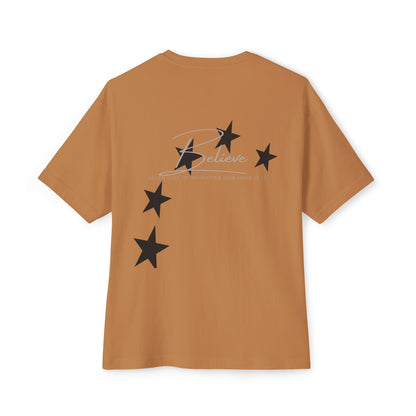 Boxy tee "Believe"