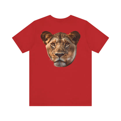 Lioness Graphic Tee, Animal Lover Shirt, Unisex Casual Top, Birthday Gift, Nature Inspired Apparel, Wildlife T-Shirt