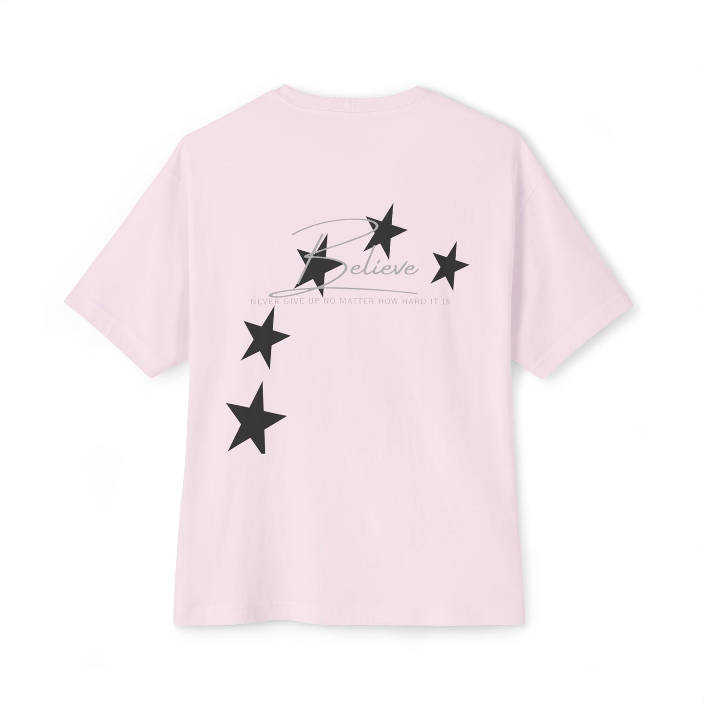 Boxy tee "Believe"