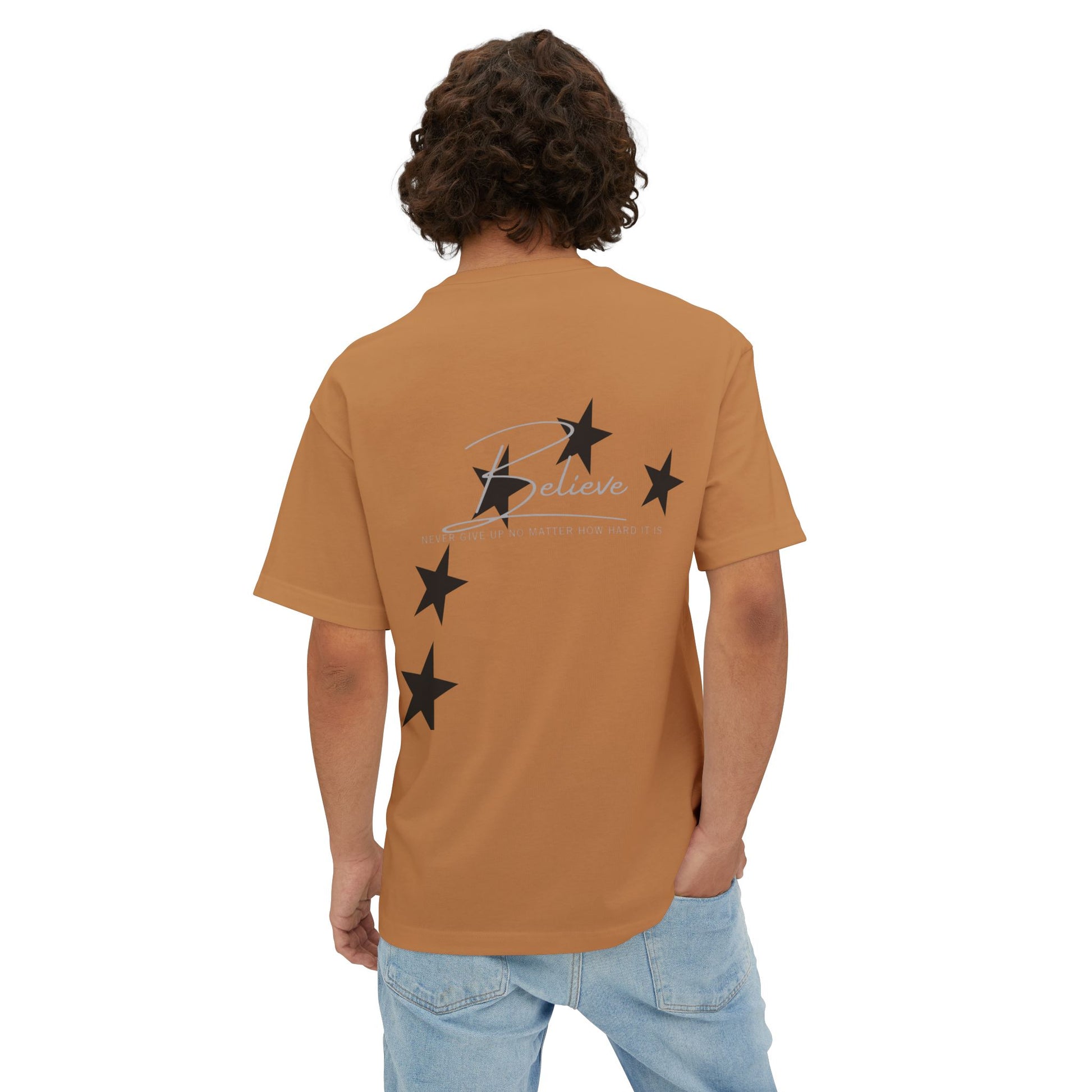 Boxy tee "Believe"