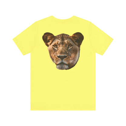 Lioness Graphic Tee, Animal Lover Shirt, Unisex Casual Top, Birthday Gift, Nature Inspired Apparel, Wildlife T-Shirt