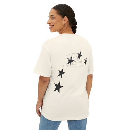 Boxy tee "Believe"