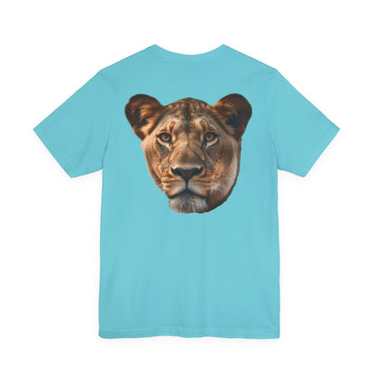 Lioness Graphic Tee, Animal Lover Shirt, Unisex Casual Top, Birthday Gift, Nature Inspired Apparel, Wildlife T-Shirt