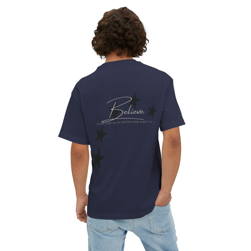 Boxy tee "Believe"