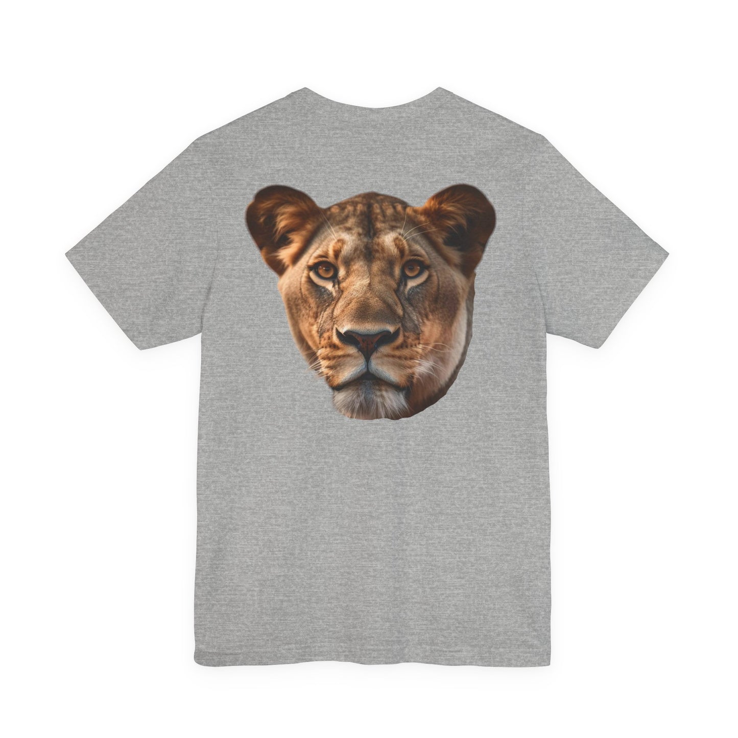 Lioness Graphic Tee, Animal Lover Shirt, Unisex Casual Top, Birthday Gift, Nature Inspired Apparel, Wildlife T-Shirt