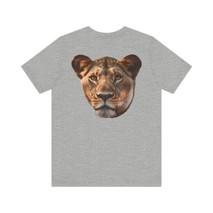 Lioness Graphic Tee, Animal Lover Shirt, Unisex Casual Top, Birthday Gift, Nature Inspired Apparel, Wildlife T-Shirt