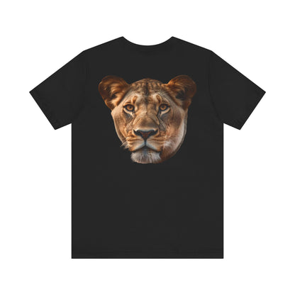 Lioness Graphic Tee, Animal Lover Shirt, Unisex Casual Top, Birthday Gift, Nature Inspired Apparel, Wildlife T-Shirt